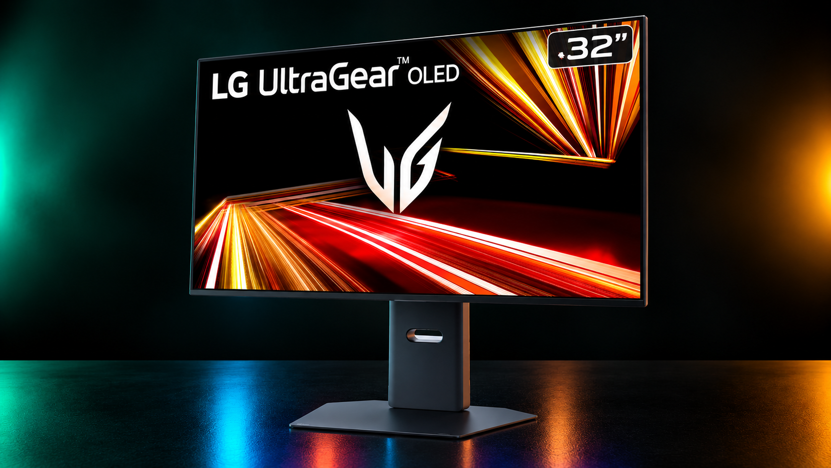 LG UltraGear 32GX850A 32-inch 4K OLED gaming monitor with 165Hz dual mode and G-SYNC