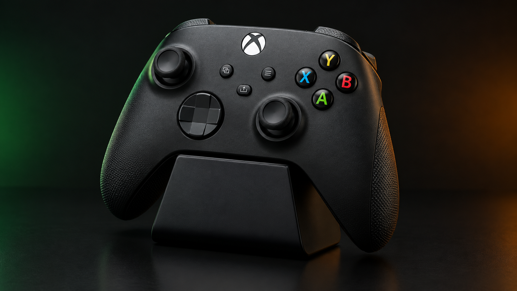 Xbox Wireless Controller carbon black with hybrid D-pad and USB-C connectivity