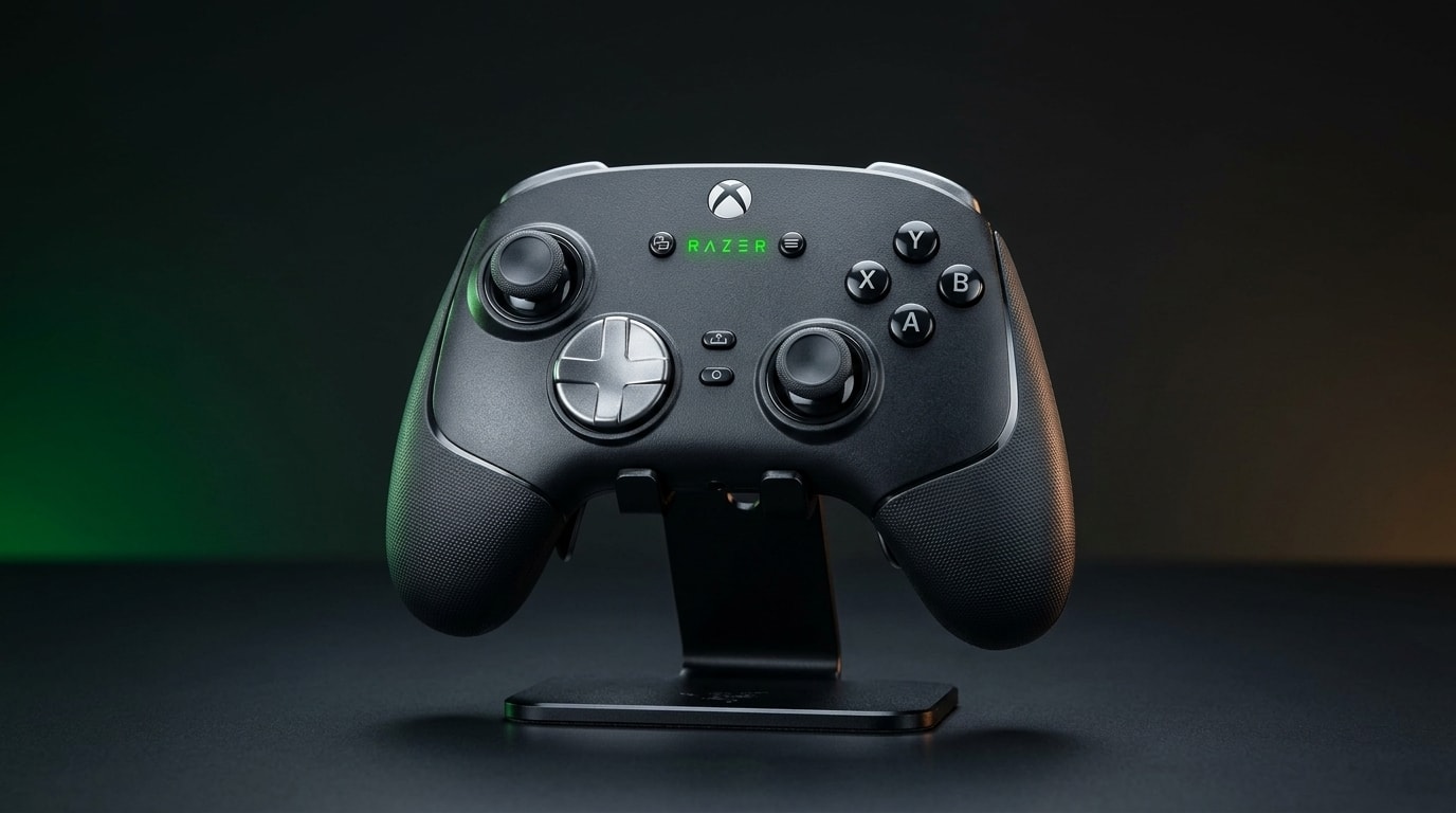 Razer Wolverine V3 Pro wireless Xbox gaming controller with Hall Effect sticks and remappable buttons